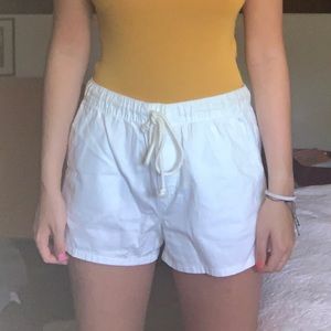 White Shorts